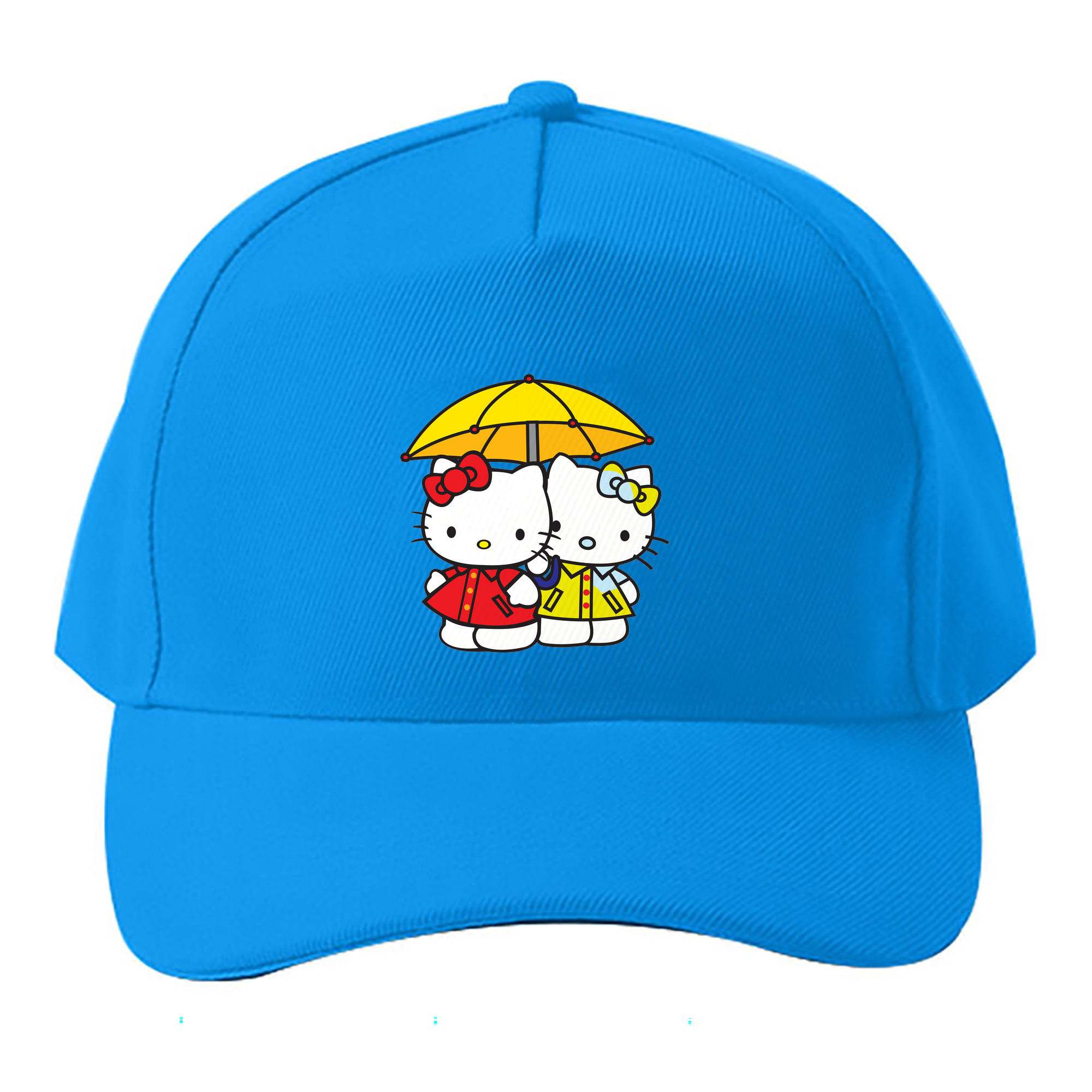 （画像用） Hello Kitty ハローキティ ベースボールキャップ 綿100％ 男女兼用 帽子 スポーツ